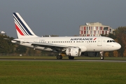 Air France Airbus A318-111 (F-GUGJ) at  Hamburg - Fuhlsbuettel (Helmut Schmidt), Germany