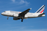 Air France Airbus A318-111 (F-GUGJ) at  London - Heathrow, United Kingdom