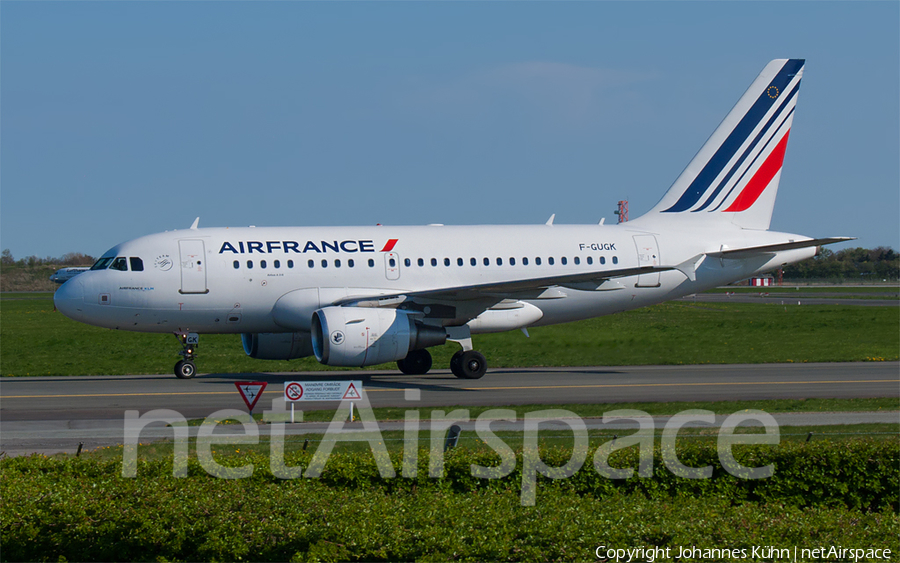 Air France Airbus A318-111 (F-GUGK) | Photo 112256