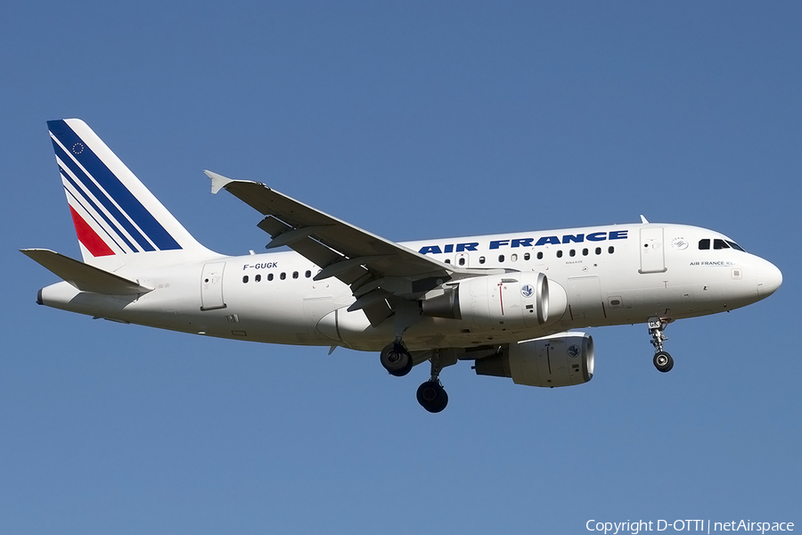 Air France Airbus A318-111 (F-GUGK) | Photo 162638