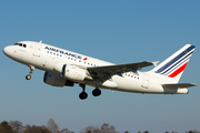 Air France Airbus A318-111 (F-GUGK) at  Hamburg - Fuhlsbuettel (Helmut Schmidt), Germany