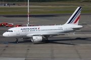 Air France Airbus A318-111 (F-GUGK) at  Hamburg - Fuhlsbuettel (Helmut Schmidt), Germany