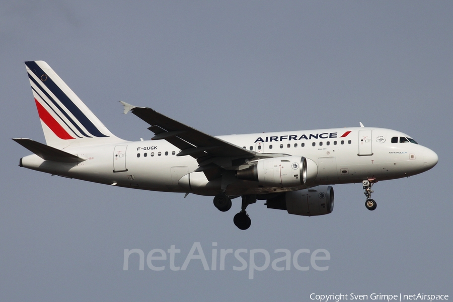 Air France Airbus A318-111 (F-GUGK) | Photo 440562