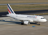 Air France Airbus A318-111 (F-GUGL) at  Dusseldorf - International, Germany