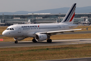 Air France Airbus A318-111 (F-GUGL) at  Frankfurt am Main, Germany