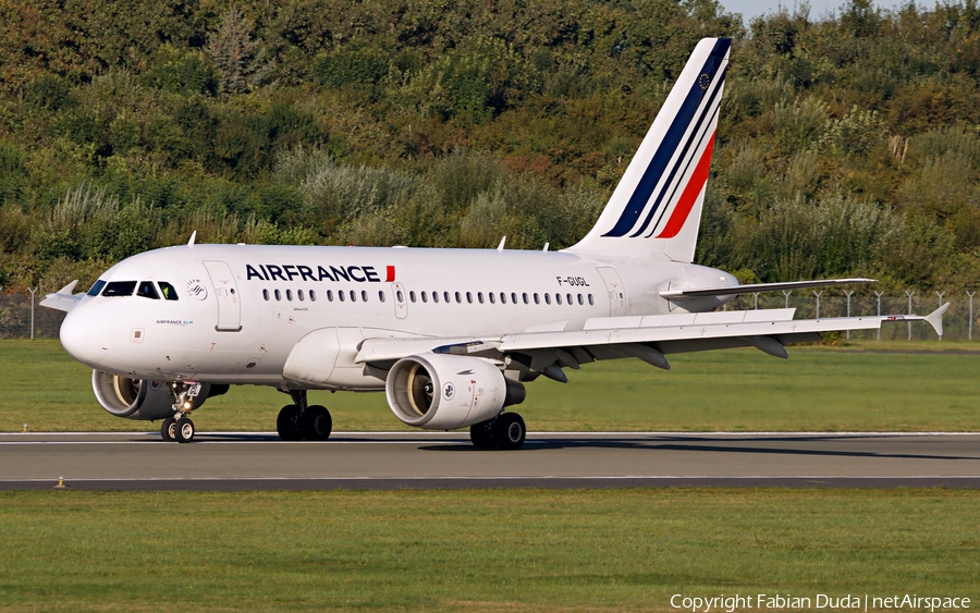Air France Airbus A318-111 (F-GUGL) | Photo 353098