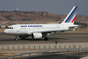 Air France Airbus A318-111 (F-GUGL) at  Madrid - Barajas, Spain