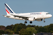 Air France Airbus A318-111 (F-GUGM) at  Hamburg - Fuhlsbuettel (Helmut Schmidt), Germany