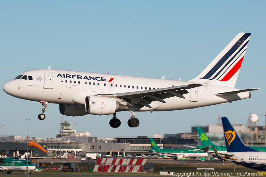 Air France Airbus A318-111 (F-GUGN) | Photo 292379