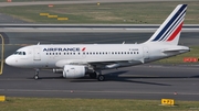 Air France Airbus A318-111 (F-GUGN) at  Dusseldorf - International, Germany