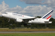 Air France Airbus A318-111 (F-GUGN) at  Hamburg - Fuhlsbuettel (Helmut Schmidt), Germany