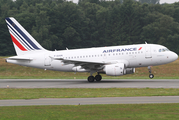 Air France Airbus A318-111 (F-GUGN) at  Hamburg - Fuhlsbuettel (Helmut Schmidt), Germany