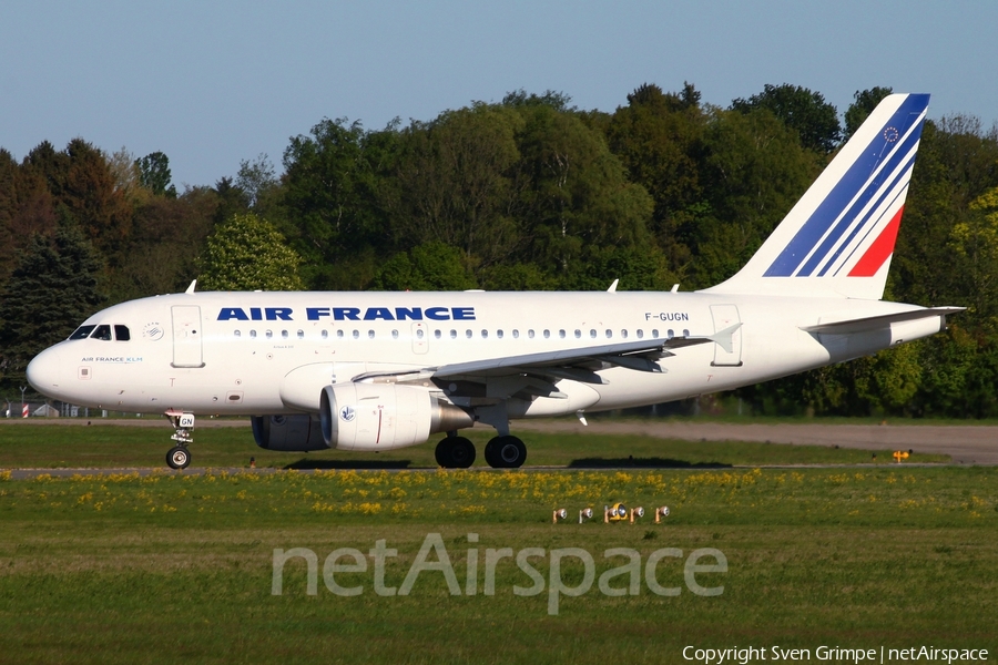 Air France Airbus A318-111 (F-GUGN) | Photo 449300