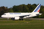 Air France Airbus A318-111 (F-GUGN) at  Hamburg - Fuhlsbuettel (Helmut Schmidt), Germany