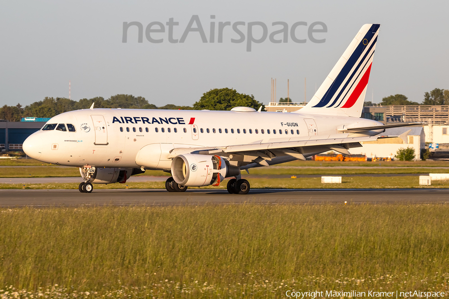 Air France Airbus A318-111 (F-GUGN) | Photo 521819