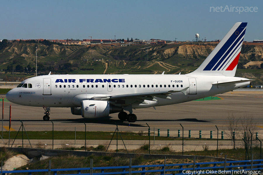 Air France Airbus A318-111 (F-GUGN) | Photo 44597