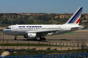 Air France Airbus A318-111 (F-GUGN) at  Madrid - Barajas, Spain