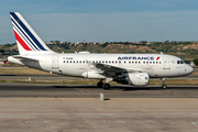 Air France Airbus A318-111 (F-GUGN) at  Madrid - Barajas, Spain