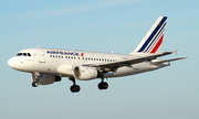 Air France Airbus A318-111 (F-GUGO) at  Dusseldorf - International, Germany