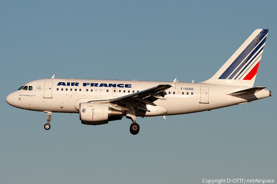 Air France Airbus A318-111 (F-GUGO) | Photo 318700