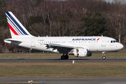 Air France Airbus A318-111 (F-GUGO) at  Hamburg - Fuhlsbuettel (Helmut Schmidt), Germany