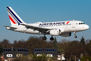 Air France Airbus A318-111 (F-GUGO) at  Hamburg - Fuhlsbuettel (Helmut Schmidt), Germany