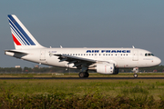 Air France Airbus A318-111 (F-GUGP) at  Amsterdam - Schiphol, Netherlands