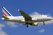 Air France Airbus A318-111 (F-GUGP) at  Copenhagen - Kastrup, Denmark