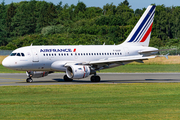 Air France Airbus A318-111 (F-GUGP) at  Hamburg - Fuhlsbuettel (Helmut Schmidt), Germany