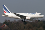 Air France Airbus A318-111 (F-GUGQ) at  Hamburg - Fuhlsbuettel (Helmut Schmidt), Germany