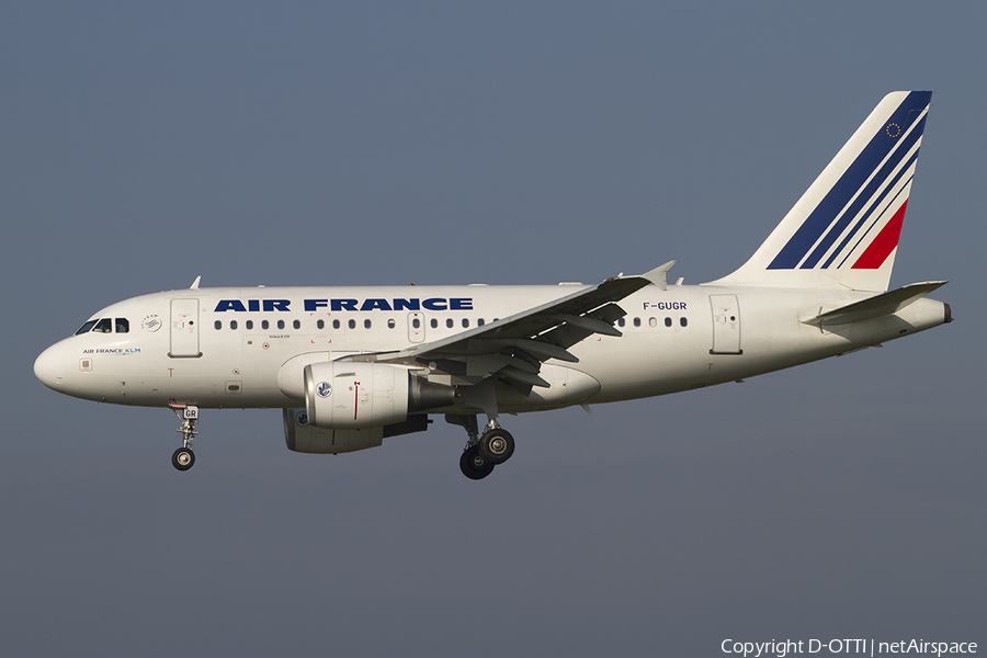 Air France Airbus A318-111 (F-GUGR) | Photo 289588