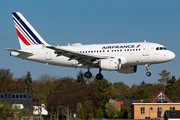 Air France Airbus A318-111 (F-GUGR) at  Hamburg - Fuhlsbuettel (Helmut Schmidt), Germany