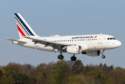 Air France Airbus A318-111 (F-GUGR) at  Hamburg - Fuhlsbuettel (Helmut Schmidt), Germany