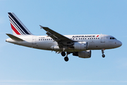 Air France Airbus A318-111 (F-GUGR) at  London - Heathrow, United Kingdom