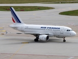 Air France Airbus A318-111 (F-GUGR) at  Stuttgart, Germany