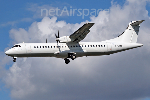 Airlinair ATR 72-201 (F-GVZG) at  London - Heathrow, United Kingdom