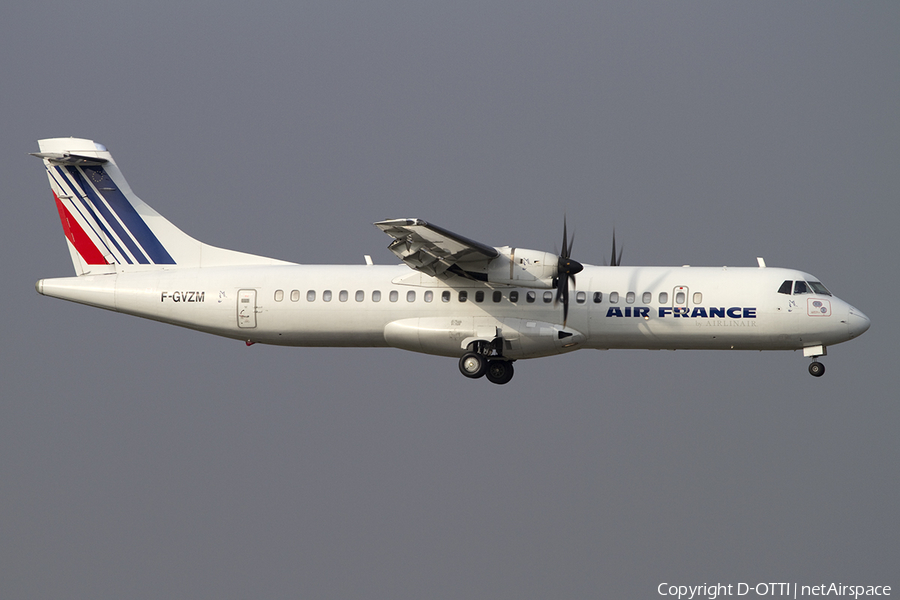 Air France (Airlinair) ATR 72-500 (F-GVZM) | Photo 394082