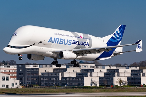 Airbus Transport International Airbus A330-743L Beluga XL (F-GXLO) at  Hamburg - Finkenwerder, Germany