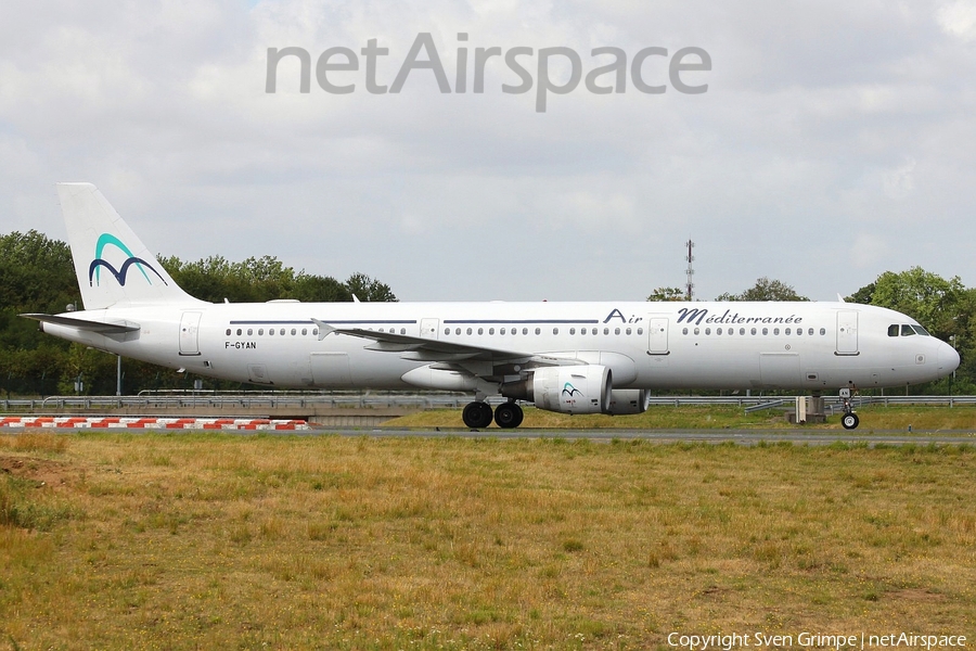 Air Mediterranee Airbus A321-111 (F-GYAN) | Photo 34577