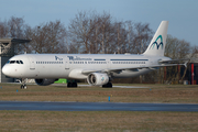 Air Mediterranee Airbus A321-111 (F-GYAN) at  Hannover - Langenhagen, Germany
