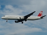 Air Mediterranee Airbus A321-212 (F-GYAQ) at  Corfu - International, Greece