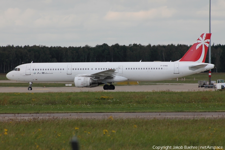 Air Mediterranee Airbus A321-212 (F-GYAQ) | Photo 139432