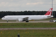 Air Mediterranee Airbus A321-212 (F-GYAQ) at  Hannover - Langenhagen, Germany