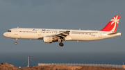 Air Mediterranee Airbus A321-211 (F-GYAR) at  Gran Canaria, Spain