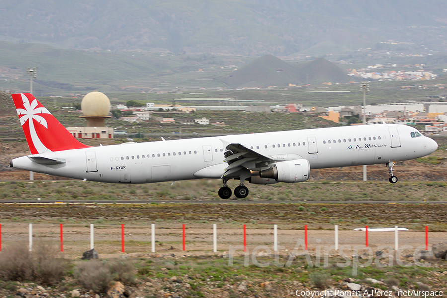 Air Mediterranee Airbus A321-211 (F-GYAR) | Photo 282246