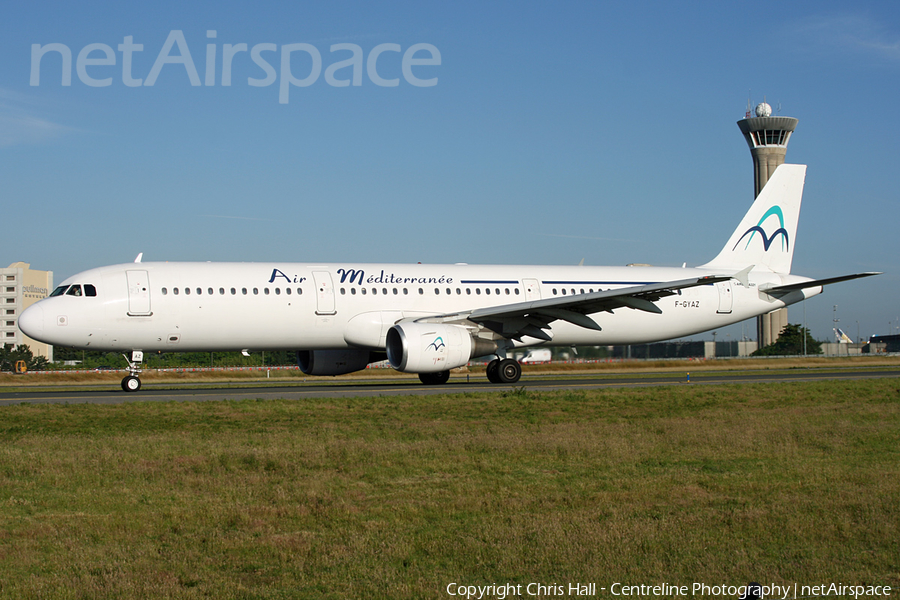 Air Mediterranee Airbus A321-111 (F-GYAZ) | Photo 105093