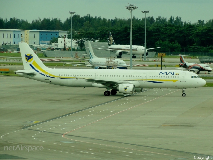 Air Mediterranee Airbus A321-111 (F-GYAZ) | Photo 42635