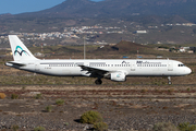 Air Mediterranee Airbus A321-111 (F-GYAZ) at  Tenerife Sur - Reina Sofia, Spain