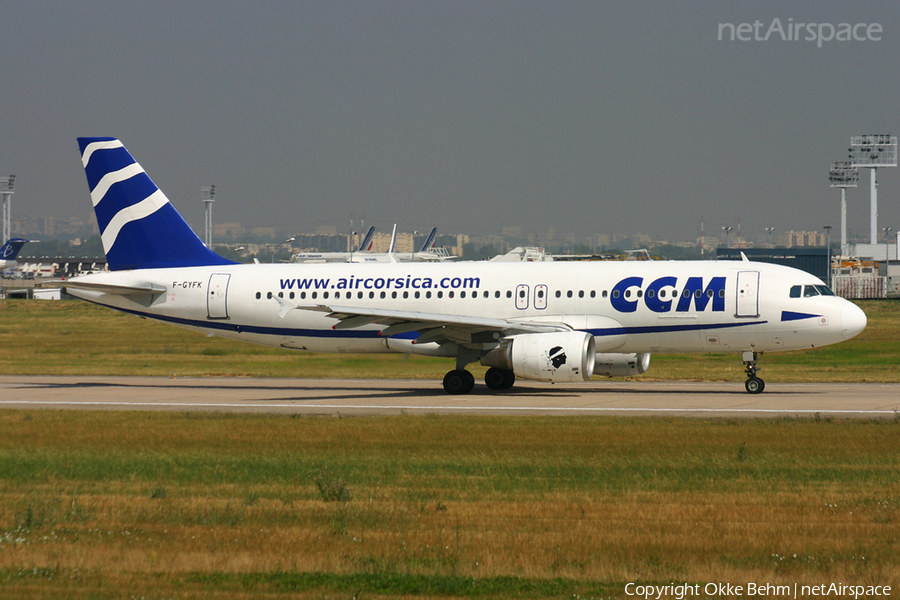 Air Corsica Airbus A320-214 (F-GYFK) | Photo 42210