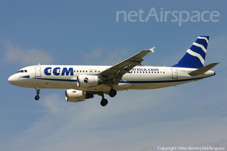 CCM Airlines - Compagnie Corse Mediterranee Airbus A320-214 (F-GYFL) | Photo 70865